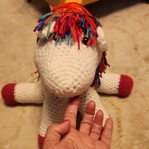 Colorful Plush Unicorn Toy
